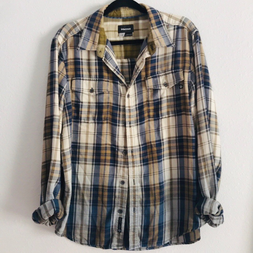 Men’s Marmot For Life Soft Button Down Flannel